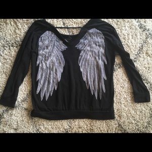Torrid wing back sweatshirt
